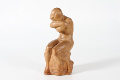 Kurt Frindby
Jacob Eriksen
Young naked woman
carved in  oak