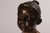Elna Borch (1869-1950)
Buste af dreng nr. 2
fremstillet af brunpatineret bronze
Sign. E. Borch + H. R.
antagelig for Rasmussens bronzestøberi
Højde 23 cm
Meget fin stand uden mærker eller ridser
- med god patina
emne nr:
265107 Elna Borch (1869-1950)
Buste af dreng nr. 2
fremstillet af brunpatineret bronze
Sign. E. Borch + H. R.
antagelig for Rasmussens bronzestøberi
Højde 23 cm
Meget fin stand uden mærker eller ridser
- med god patina
emne nr:
265107