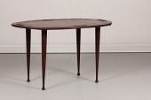 Jeanne Grut
Butlers tray fremstillet af wengè
med fine trommestik formede ben
Mærkat på den ene klap med håndskrevet
tekst bl.a. Jeanne Grut
- se foto
Længde 72/92 cm
Bredde 49/68 cm
Højde 53 cm
Rigtig fin stand
Bordet kan beses efter aftale
emne nr:
268662 Jeanne Grut
Butlers tray fremstillet af wengè
med fine trommestik formede ben
Mærkat på den ene klap med håndskrevet
tekst bl.a. Jeanne Grut
- se foto
Længde 72/92 cm
Bredde 49/68 cm
Højde 53 cm
Rigtig fin stand
Bordet kan beses efter aftale
emne nr:
268662
