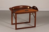 Svend Langkilde
Butlers tray af egetræ på
løs underdel med beslag og
bøjler af messing
Længde 76/88 cm
Bredde 48/61 cm
Højde 51 cm
Meget fin stand
Bordet kan beses efter aftale
emne nr:
280355 Svend Langkilde
Butlers tray af egetræ på
løs underdel med beslag og
bøjler af messing
Længde 76/88 cm
Bredde 48/61 cm
Højde 51 cm
Meget fin stand
Bordet kan beses efter aftale
emne nr:
280355
