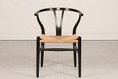 Hans J. Wegner (1914-2007)
Y-stol fremstillet af sortlakeret bøgetræ
med original papirflet sæde
Højde 73 cm
Sædehøjde 43 cm
Bredde 56 cm
Dybde 53 cm
Producent: Carl Hansen A/S
Fin stand efter almindelig brug
m/original flet
Stolen kan beses efter aftale
emne nr:
363936 Hans J. Wegner (1914-2007)
Y-stol fremstillet af sortlakeret bøgetræ
med original papirflet sæde
Højde 73 cm
Sædehøjde 43 cm
Bredde 56 cm
Dybde 53 cm
Producent: Carl Hansen A/S
Fin stand efter almindelig brug
m/original flet
Stolen kan beses efter aftale
emne nr:
363936