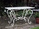 Garden table
White patinate