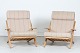Danish modernPair of lounge chairsof solid oak