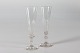 Holmegaard 
Anglais Champagne glas
med slebet kumme
