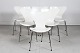 Arne Jacobsen
Set Seven Chairs 3107
White lacquer