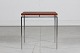 Knud Joos
Side table of teak
with metal legs